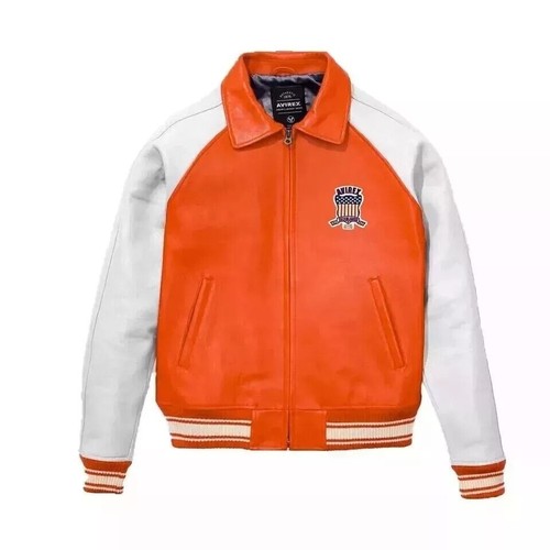 Veste cuir mouton avirex - de,