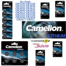 Camelion piles bouton lithium
