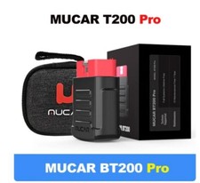 2024 MUCAR BT200 PRO OBD2 Scanner Valise Outil de Diagnostic Auto Lecteur Code