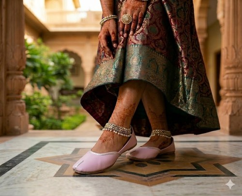 Chaussures plates indiennes
