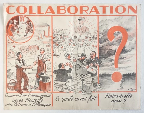 Tract affiche propagande - tract,