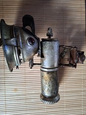 Lampes vélo ancêtre antique