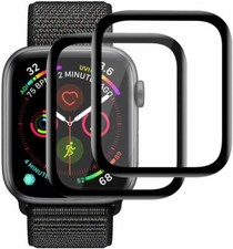 2x 3D Verre Trempé Pour Apple Watch Séries 5 - 40 MM Film Blindé Full Galbé 9H