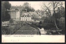 Cpa chimay terrasse du - terrasse,
