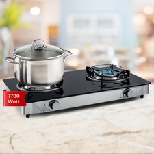Camping stove hob 2 burners