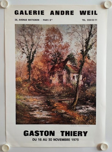 Affiche gaston thiery - gaston, 1973