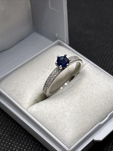 Bague argent massif - en,