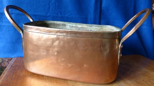 Ancienne daubiere cuivre - daubiere,