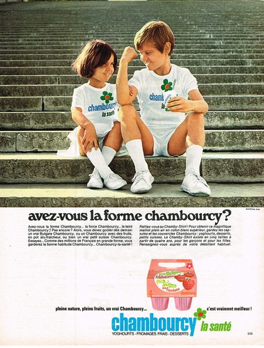 Publicite 1968 chambourcy - 1968,