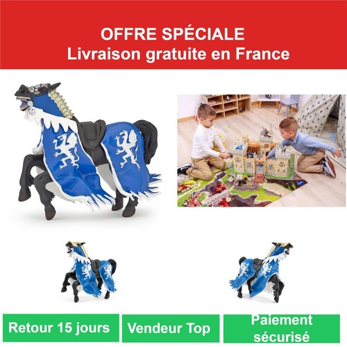Papo figurine cheval roi au - figurine,