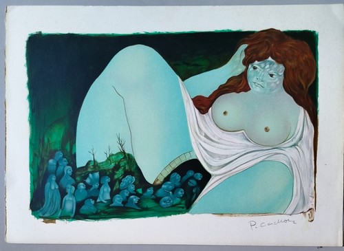 Lithographie pierre cadiou - lithographie,