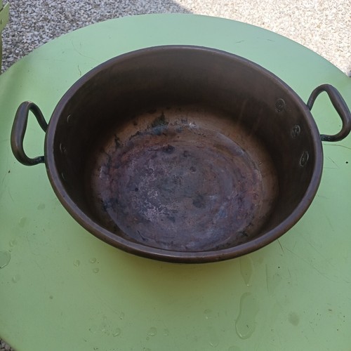 Bassine confiture cuivre - confiture, en