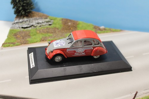 Citroen 2cv pub facom - citroen, 1/43