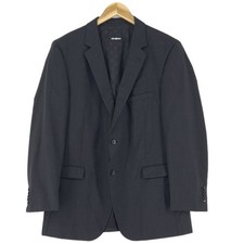 Strellson Veste Blazer Costume Laine Vierge Gris Foncé Hommes Sq7 Taille Eu 52 /