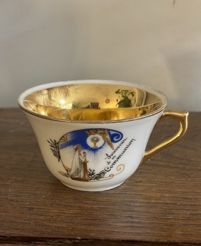 Tasse porcelaine religieuse - porcelaine,