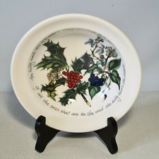 🔅 PORTMEIRION "the Holly & the Ivy" 1 bol céréales, porrige faience houx 