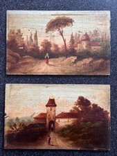 Tableau ancien Italie Grand