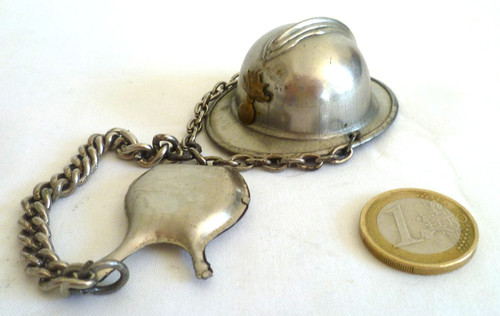 Ancien casque adrian gourde - adrian,