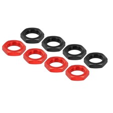 8PCS Roues en Aluminium 17mm
