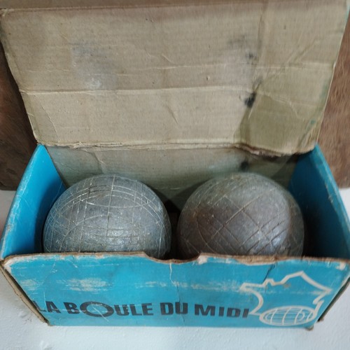 Ancienne doublette boules de - doublette,