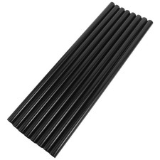 Lot de 8 tubes en fer noir