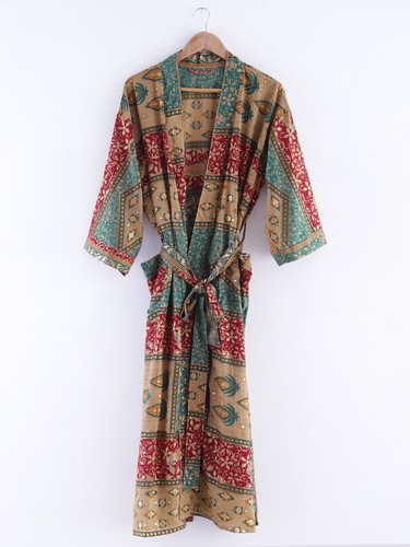 Robe kimono soie pour - kimono,