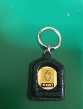 PORTE CLÉS ANCIEN CUIR METAL