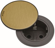 Prise Encastrable Cuisine Prise De Cuisine Evoline One Couvercle Couleur Laiton