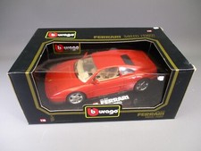 AX262 BURAGO 1/18 1:18 FERRARI 348TB 1989 REF 3039 ROUGE