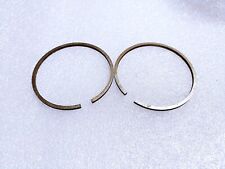 2 SEGMENTS VINTAGE AB-FRANCE 49,5 x 2mm COUPE DROITE MOTOS ANCIENNES OLD STOCK!