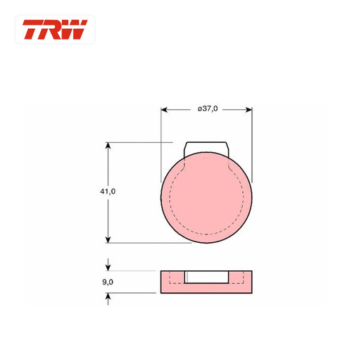 Kit plaquettes frein - plaquettes, de