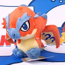 Monster Hunter Plush Deformed Rathalos (H17cm) Peluche Capcom Japan Official New