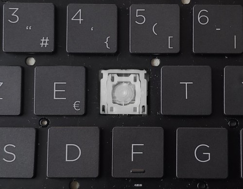 Touche clavier français - clavier,
