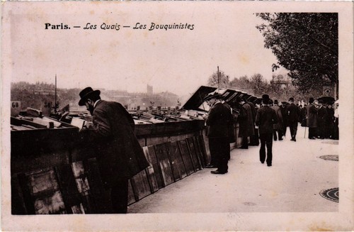 Cpa paris petits metiers - paris, les
