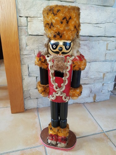 Ancien soldat casse noix - casse, bois