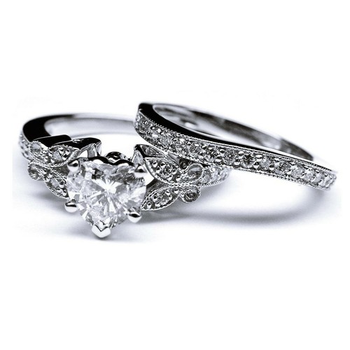 2ct coeur imitation diamant - 2.2ct,