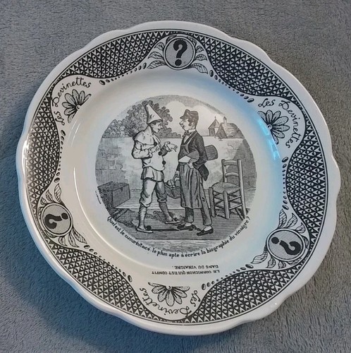 Assiette ancienne - assiette,