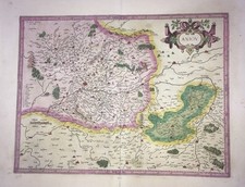 (CARTE D'ANJOU).  MERCATOR