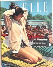 ELLE Magazine n°190 du 18 Juillet 1949 ancienne revue de mode couture pour femme