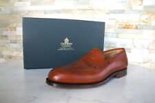 Crockett & Jones Eu 45 Royaume-Uni 11 Mocassins Chaussures Noyer Neuf Autrefois
