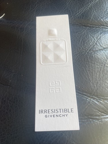 Cartes publicitaire givenchy - cartes, givenchy-