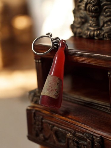 Porte clés bouteille - porte-clés,