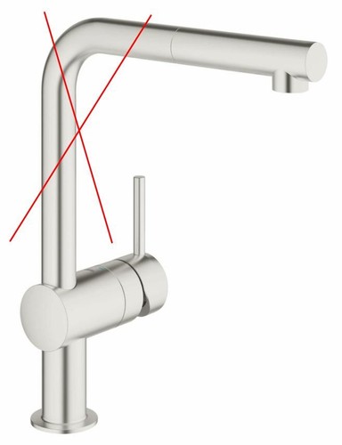 Robinet cuisine grohe minta - robinet,