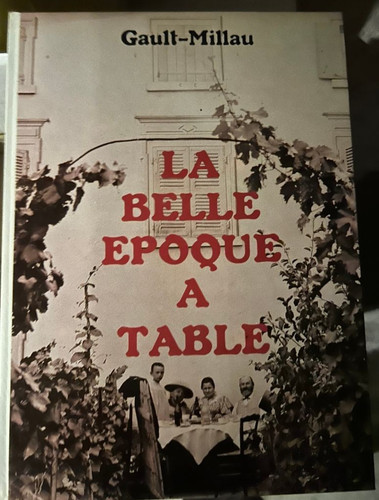 Belle epoque table - la,
