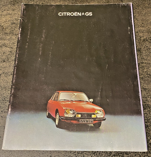 Notice commerciale citroen - commerciale, gs