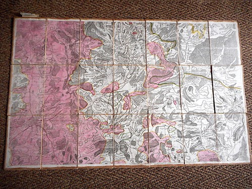Carte map cassini xviii - cassini, e