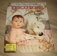 Catalogue Tricot layette