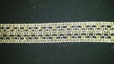 2m35 galon doré largeur - , 36mm
