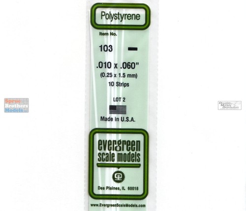 Evg0103 evergreen styrene - evg0103,