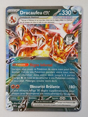 Carte pokémon dracaufeu ex - carte,